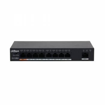PFS3009-8ET1GT-96-V2 Switch 8xPoE (100Mbps), 1x1Gbps, HiPoE, 96W